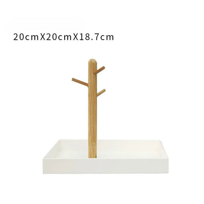 Rangement Clé - BranchRectaTray™ - Blanc - Mon Cocon Maison