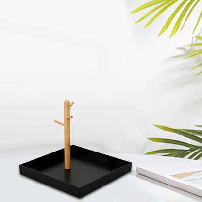 Rangement Clé - BranchRectaTray™ - Noir - Mon Cocon Maison