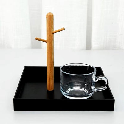 Rangement Clé - BranchRectaTray™ - Noir - Mon Cocon Maison